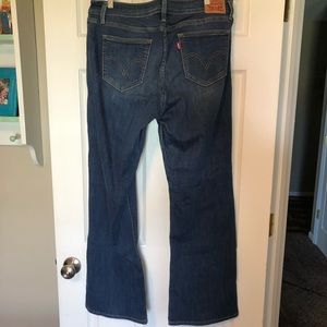Levi’s 529 curvy bootcut jeans, size 16, regular